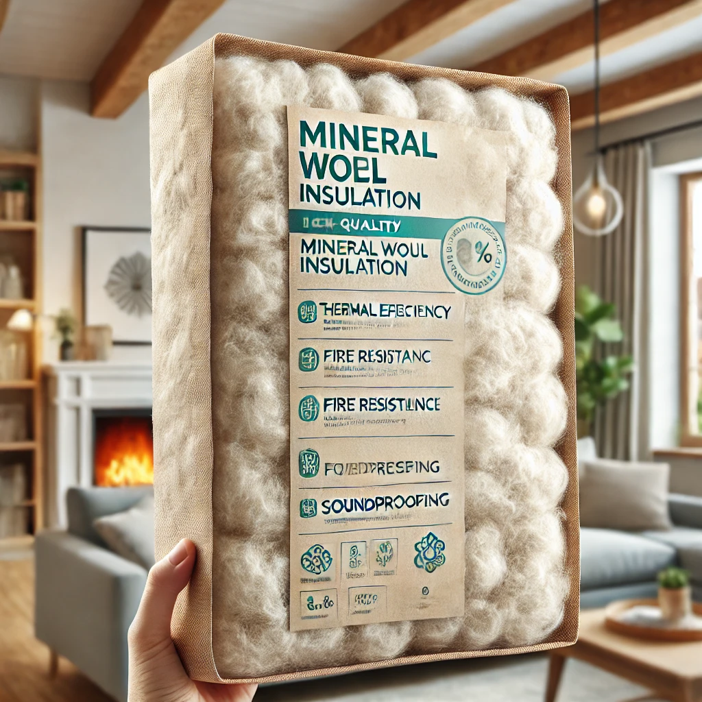 Izolație cu vată minerală EcoTherm